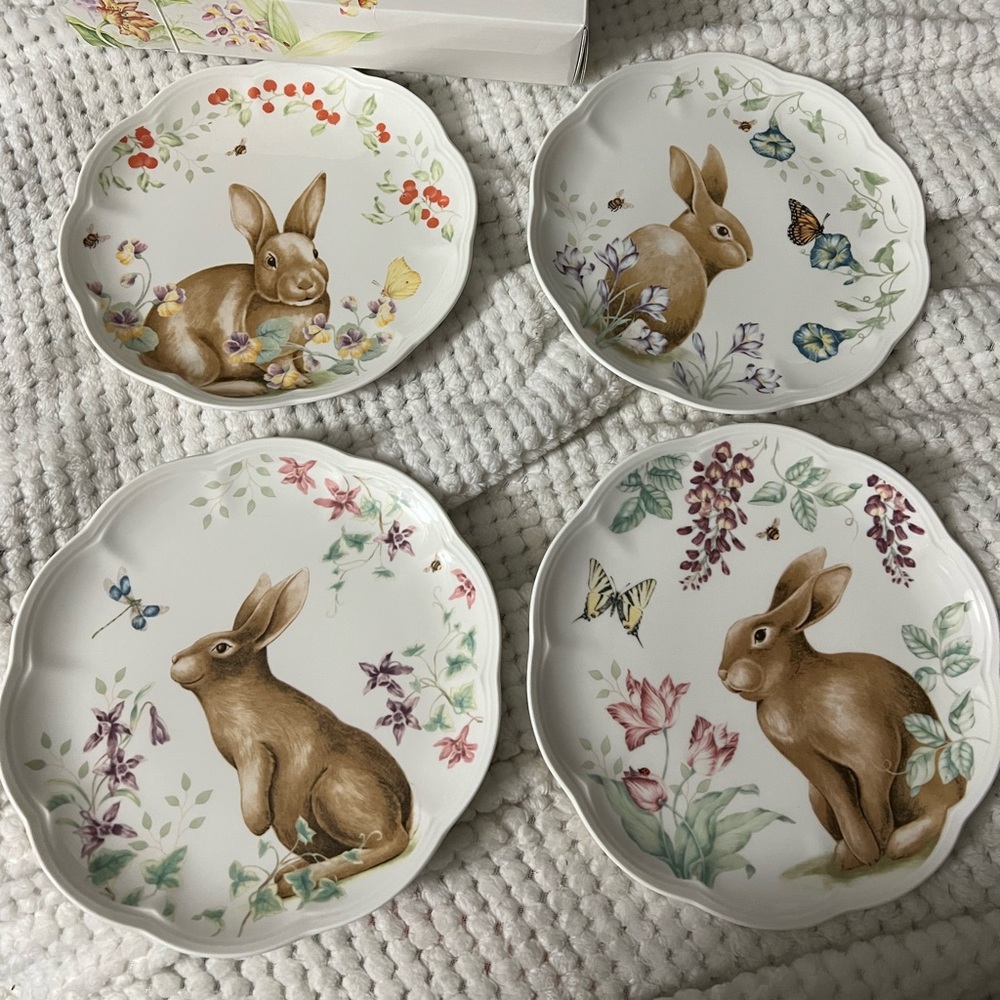 Lenox Butterfly Meadow Plate Set